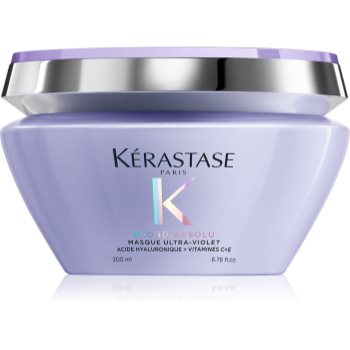 Kérastase Blond Absolu Masque Ultra-Violet îngrijire profundă pentru păr în nuanțe reci de blond, decolorat sau șuvițat - imagine 2